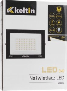 Naświetlacz KELTIN Naświetlacz LED 50W – barwa biała neutralna 4500K (50) 7