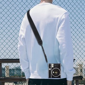 LoveInstant Pasek Na Szyję Ramię + Etui Zdjęcia Do Fuji Instax Mini 12 40 11 8 9 99 Evo / Czarny 13