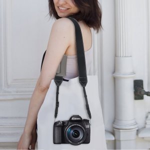 LoveInstant Pasek Na Szyję Ramię + Etui Zdjęcia Do Fuji Instax Mini 12 40 11 8 9 99 Evo / Czarny 6