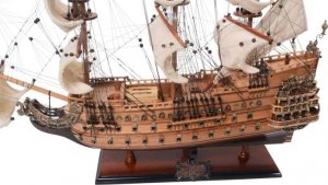 Giftdeco Ekskluzywny model statku San Felipe SF80R z rozwiniętymi żaglami 3