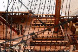 Giftdeco Ekskluzywny model statku San Felipe SF80R z rozwiniętymi żaglami 6