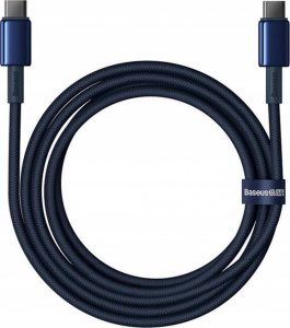 Kabel USB Baseus USB-C - USB-C 2 m Niebieski (P10319800321-04) 12