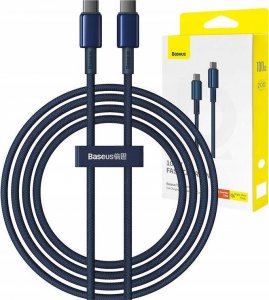 Kabel USB Baseus USB-C - USB-C 2 m Niebieski (P10319800321-04) 15