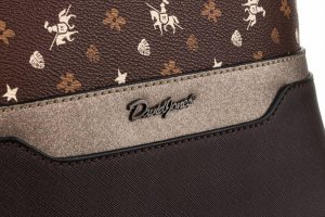 David Jones Elegancki plecaczek damski ze skóry ekologicznej - David Jones NoSize 4