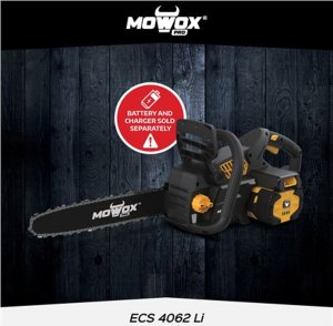 Mowox MoWox | Excel Series Hand Held Battery Chain Saw With Toolless Saw Chain Tension System | ECS 4062 Li | 62 V | Lithium-ion technology 5