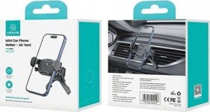 Usams Uchwyt samochodowy na kratkę USAMS US-ZJ077 rotacyjny czarny/black 3