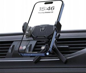 Usams Uchwyt samochodowy na kratkę USAMS US-ZJ077 rotacyjny czarny/black 8