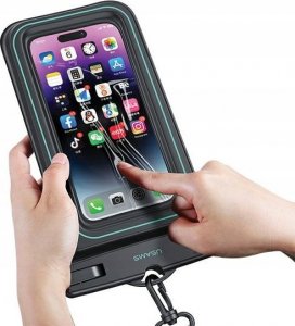 Usams Etui wodoodporne USAMS US-YD013 do 6.7" IP68 biały/white 6