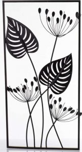 Art-Pol Dekoracja metalowa liście metaloplastyka obraz 6