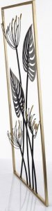Art-Pol Dekoracja metalowa liście metaloplastyka obraz 7
