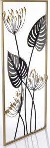 Art-Pol Dekoracja metalowa liście metaloplastyka obraz 8
