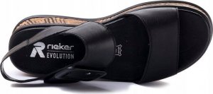 Rieker Rieker Sandals W0800-00 Czarne 38 21