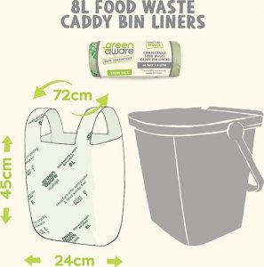 Kosz na śmieci GreenAware GreenAware, Kosz na odpady BIO, 5L 3