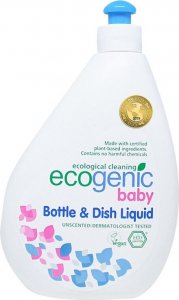 ECOGENIC Ecogenic* Płyn do mycia butelek, smoczków i zabawek bezzapachowy 500ml 2