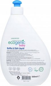 ECOGENIC Ecogenic* Płyn do mycia butelek, smoczków i zabawek bezzapachowy 500ml 3