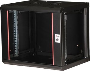 Szafa Equip Szafa serwerowa 19" 09U 600x450mm szklane drzwi czarny 3