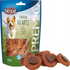 Trixie Premio Chicken Hearts, przysmak, dla psa, kurczak, 100g 1