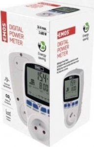 Emos Watomierz cyfrowy licznik energii do gniazdka 230V 16A 5-3680W Emos P5805 biały 10