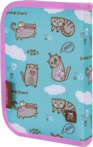 Piórnik Astra Piórnik pojedynczy dwuklapkowy bez wyposażenia Head Meow AC1 4
