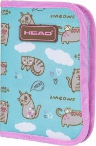 Piórnik Astra Piórnik pojedynczy dwuklapkowy bez wyposażenia Head Meow AC1 10