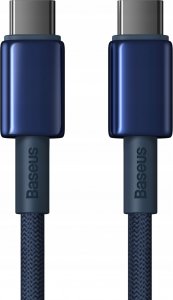 Kabel USB Baseus USB-C - USB-C 1 m Niebieski (BSU4879) 7