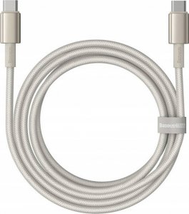 Kabel USB Baseus USB-C - USB-C 2 m Złoty (BSU4882) 11