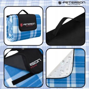 Peterson Materiałowy koc piknikowy z wodoodporną izolacją - Peterson NoSize 4