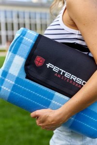 Peterson Materiałowy koc piknikowy z wodoodporną izolacją - Peterson NoSize 9