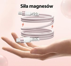 Kabel USB Awei USB-C - USB-C Czarny (AWEI185) 2