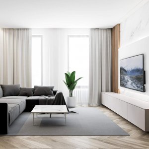 Techly Uchwyt ścienny do TV 42-80" LED/LCD 70kg obrotowy długi	 4