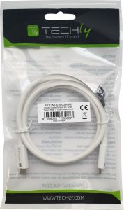 Kabel USB Techly USB-C - USB-C 2 m Biały (ICOC-MU4-20G240W2) 2