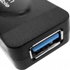 Kabel USB Techly USB-A - USB-A 5 m Czarny (ICUR3050G) 5