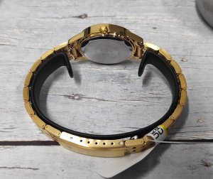 Zegarek Q&Q Zegarek C01A-009P Damski Klasyczny Złoty 30M 3