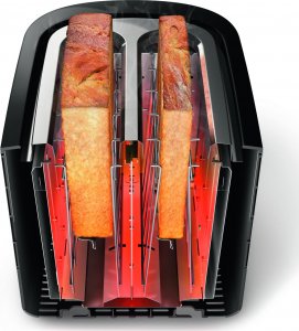 Toster Philips Philips | Toaster | HD2635/90 Viva Collection | Number of slots 2 | Housing material Metal/Plastic | Stainless Steel/Black 13