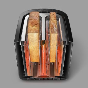 Toster Philips Philips | Toaster | HD2635/90 Viva Collection | Number of slots 2 | Housing material Metal/Plastic | Stainless Steel/Black 9