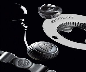 Młynek do przypraw Peugeot Peugeot Line Holz/Aluminium Pfeffermühle 18 cm Graphit 8