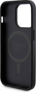 Guess Zestaw GUBPM5P14L4GEMGK iPhone 14 Pro 6.1" hardcase + Powerbank 5000mAh MagSafe czarny/black 4G Metal Logo NoSize 7