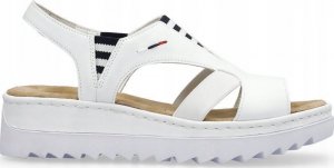 Rieker Rieker Sandals V44Y5-80 białe 40 3