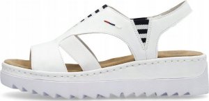 Rieker Rieker Sandals V44Y5-80 białe 40 4