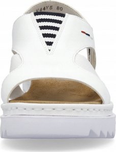 Rieker Rieker Sandals V44Y5-80 białe 40 8