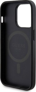 Guess Zestaw Guess GUBPM5P15X4GEMGK Apple iPhone 15 Pro Max hardcase + Powerbank 5000mAh MagSafe 4G Metal Logo czarny/black 7