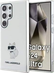 Karl Lagerfeld Etui Karl Lagerfeld KLHCS24LHNCHTCT Samsung Galaxy S24 Ultra hardcase IML Choupette transparent 1