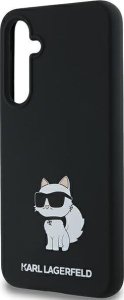Karl Lagerfeld Etui Karl Lagerfeld KLHCSA35SMHCNPK Samsung Galaxy A35 hardcase Silicone Choupette Metal Pin czarny/black 6