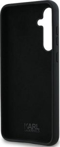 Karl Lagerfeld Etui Karl Lagerfeld KLHCSA35SMHCNPK Samsung Galaxy A35 hardcase Silicone Choupette Metal Pin czarny/black 7