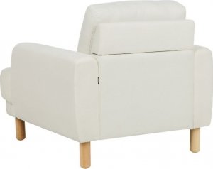 Beliani Fotel zlamana biel TUVE 6
