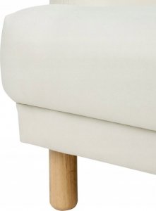 Beliani Fotel zlamana biel TUVE 9