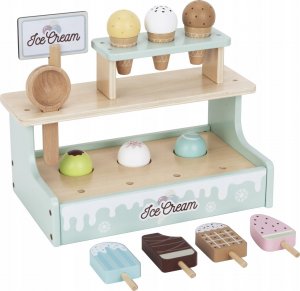 Tooky Toy TOOKY TOY Stragan z Lodami Lodziarnia Drewniana 2