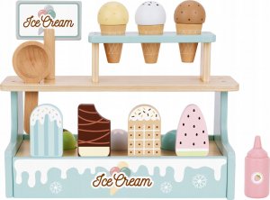 Tooky Toy TOOKY TOY Stragan z Lodami Lodziarnia Drewniana 4