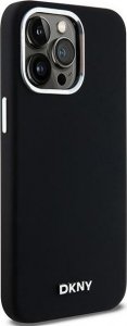 DKNY DKNY DKHMP14XSMCHLK iPhone 14 Pro Max 6.7" czarny/black hardcase Liquid Silicone Small Metal Logo MagSafe 4