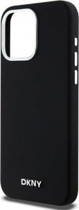 DKNY DKNY DKHMP14XSMCHLK iPhone 14 Pro Max 6.7" czarny/black hardcase Liquid Silicone Small Metal Logo MagSafe 6